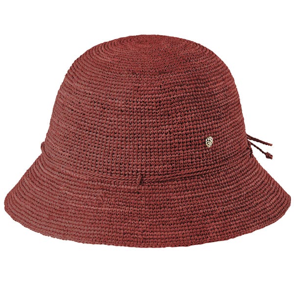 Helen Kaminski Villa 6 Cloche in Rose Red